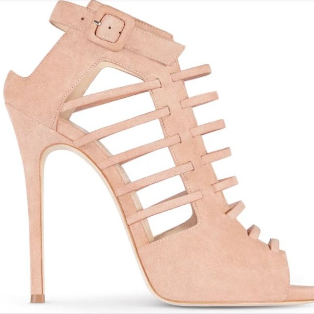 Giuseppe Zanotti for Jennifer Lopez Caged Jen Heel